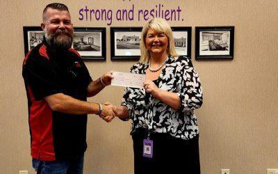 Kabat’s Fortuna Ace Presents Check to Arizona Children’s Associati