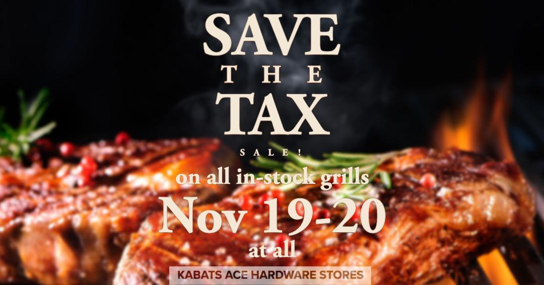 YEP! It’s our SAVE THE TAX SALE Again!