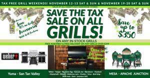 Save the Tax Sale on all in-stock Grills at all Kabat's Ace Hardware Stores
