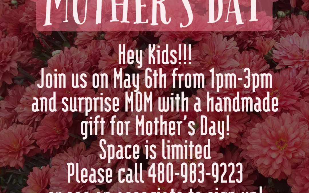 Kid’s Craft for Mother’s Day