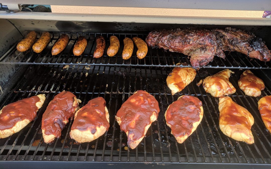 TRAEGER DAY Grill Event with Tasty Samples