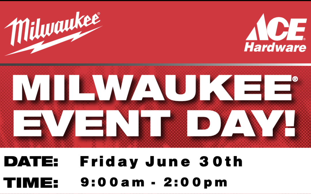 MILWAUKEE DEMO DAY at Frontier Ace