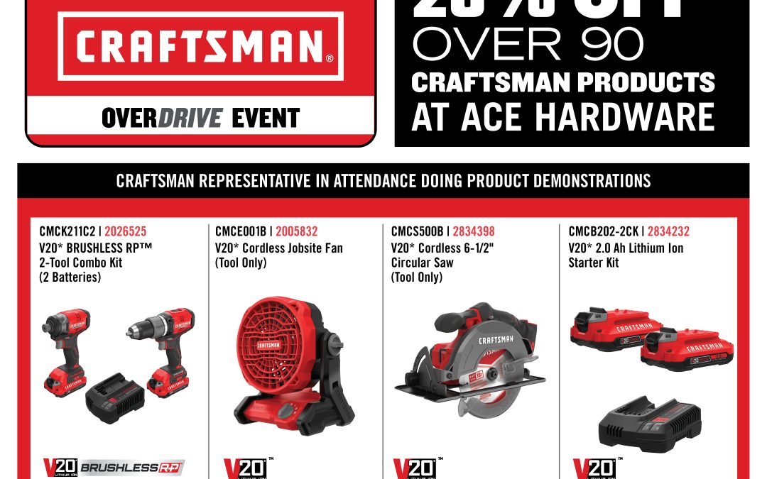 CRAFTSMAN DEMO DAY