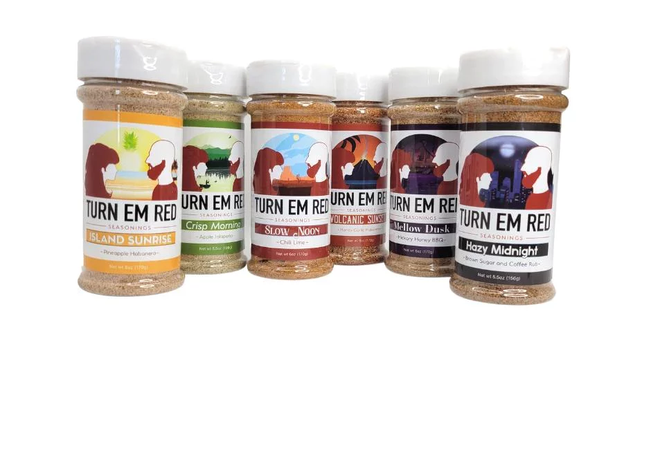TURN EM RED SEASONING GRILLING EVENT